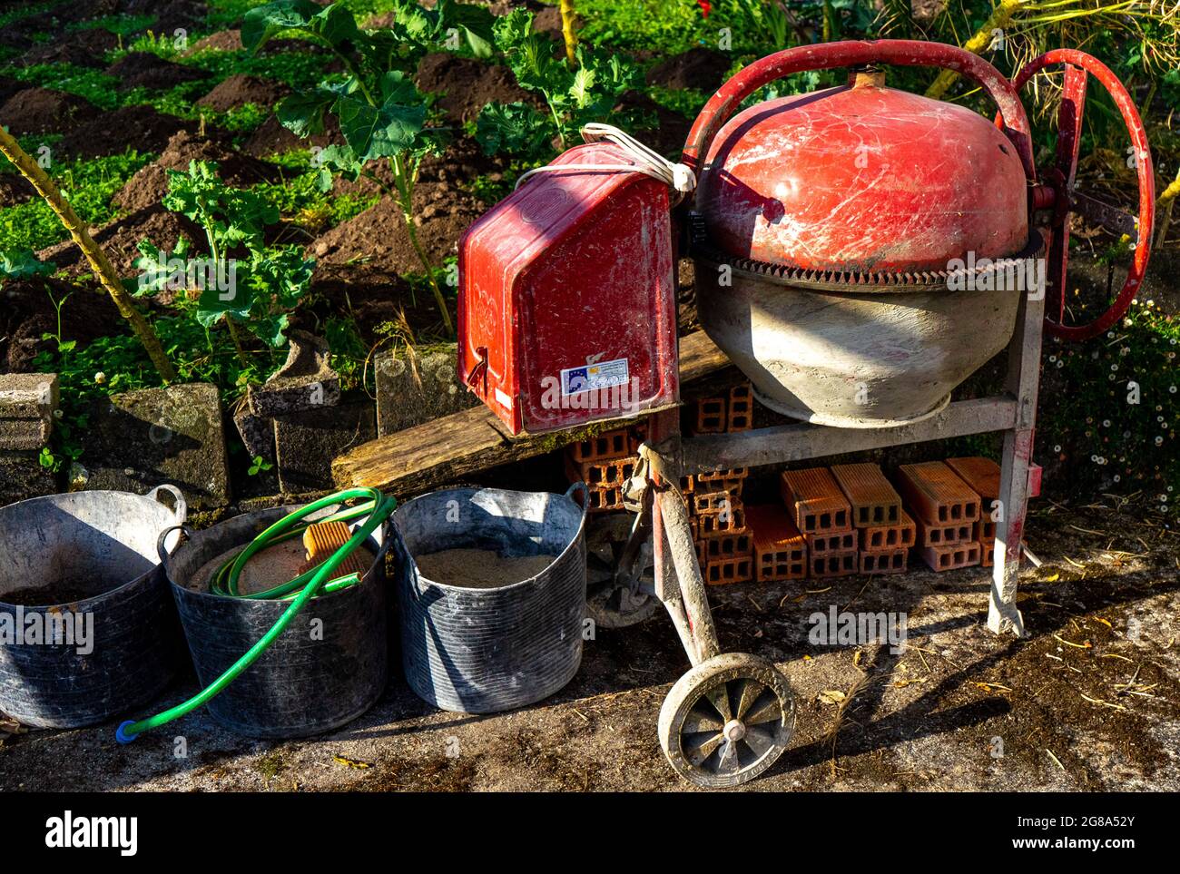 Materiale di costruzione Foto Stock
