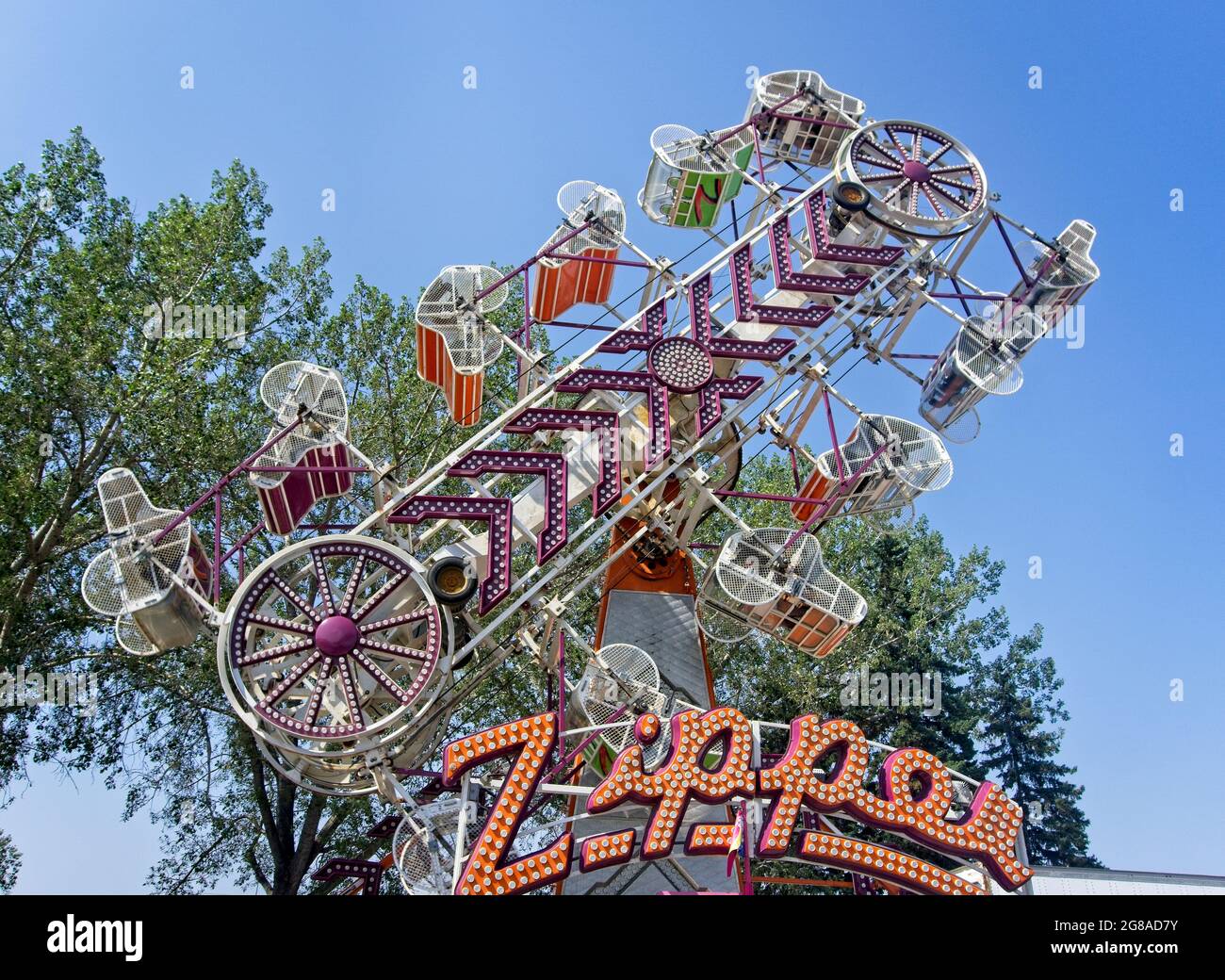 Calgary Stampede 2021 Alberta Foto Stock