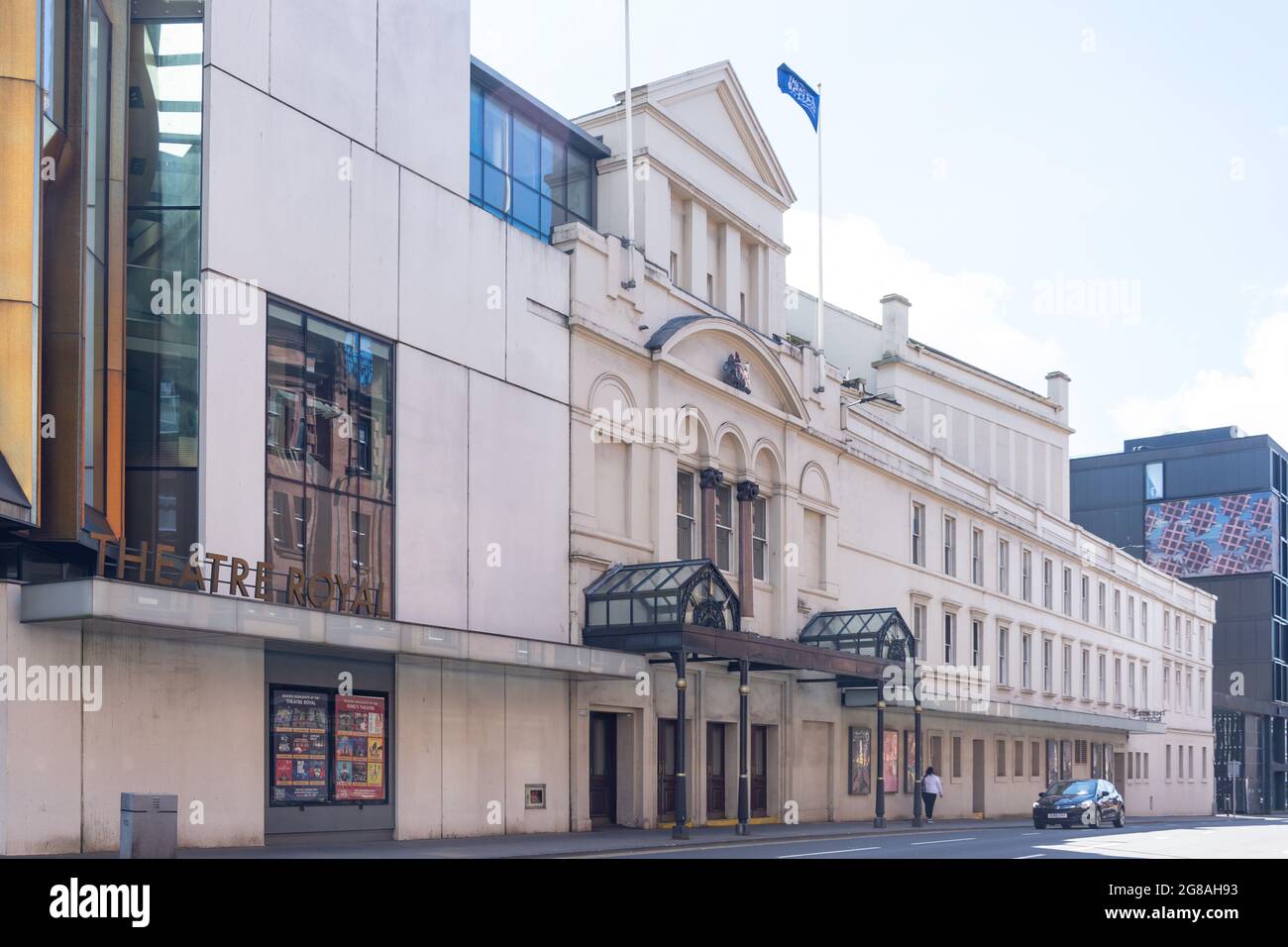 Theatre Royal Glasgow, Hope Street, Glasgow City, Scozia, Regno Unito Foto Stock