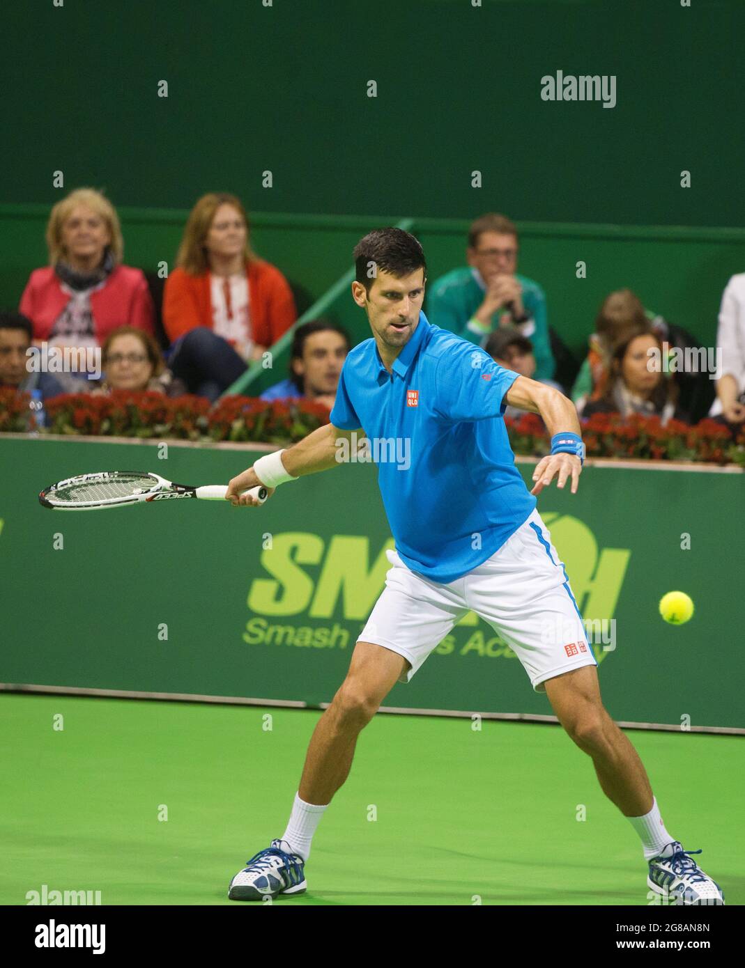 Novak Djokovic è un tennista professionista serbo Foto Stock