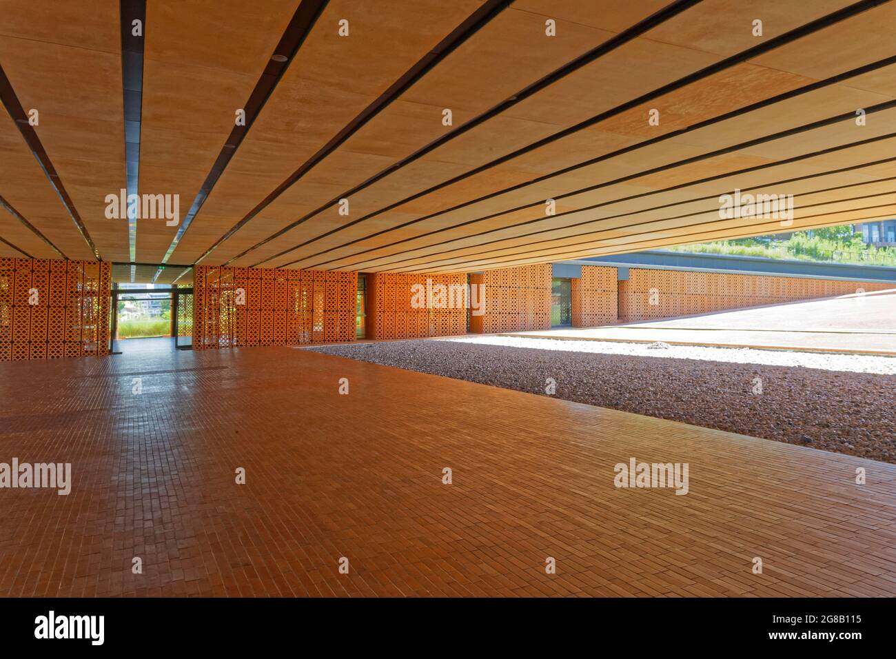 Chulalongkorn University Centenary Park, Bangkok Foto Stock