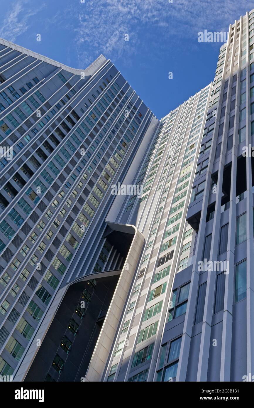 IDEO Q Chula-Samyan Condominio, Bangkok Foto Stock