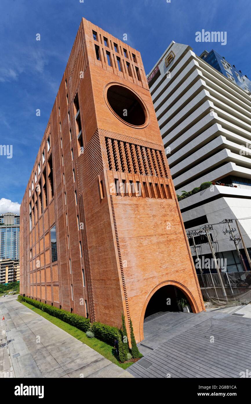American University Alumni, AUA Language Center, Ratchadamri, Bangkok Foto Stock