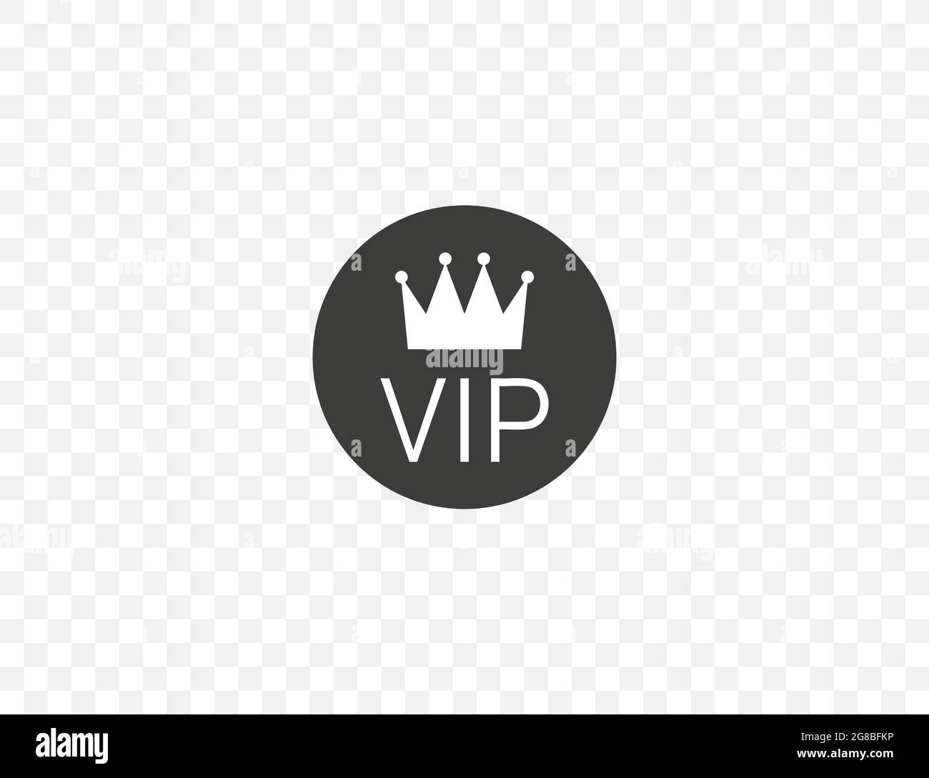 Premium, Crown, super, icona vip. Disegno vettoriale. disegno piatto. Illustrazione Vettoriale