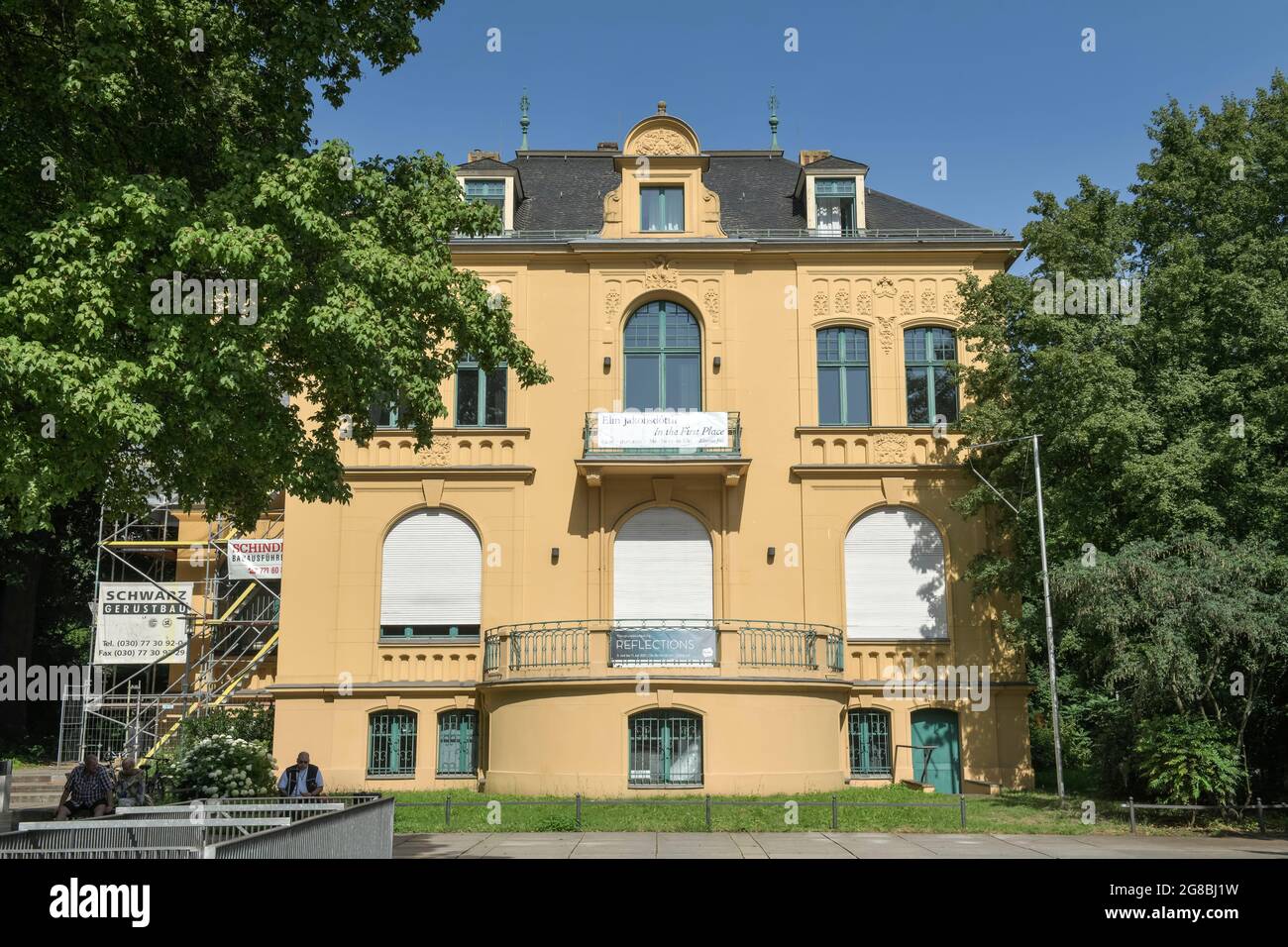 Schwartz'sche Villa, Grunewaldstrasse, Steglitz Berlino, Deutschland Foto Stock