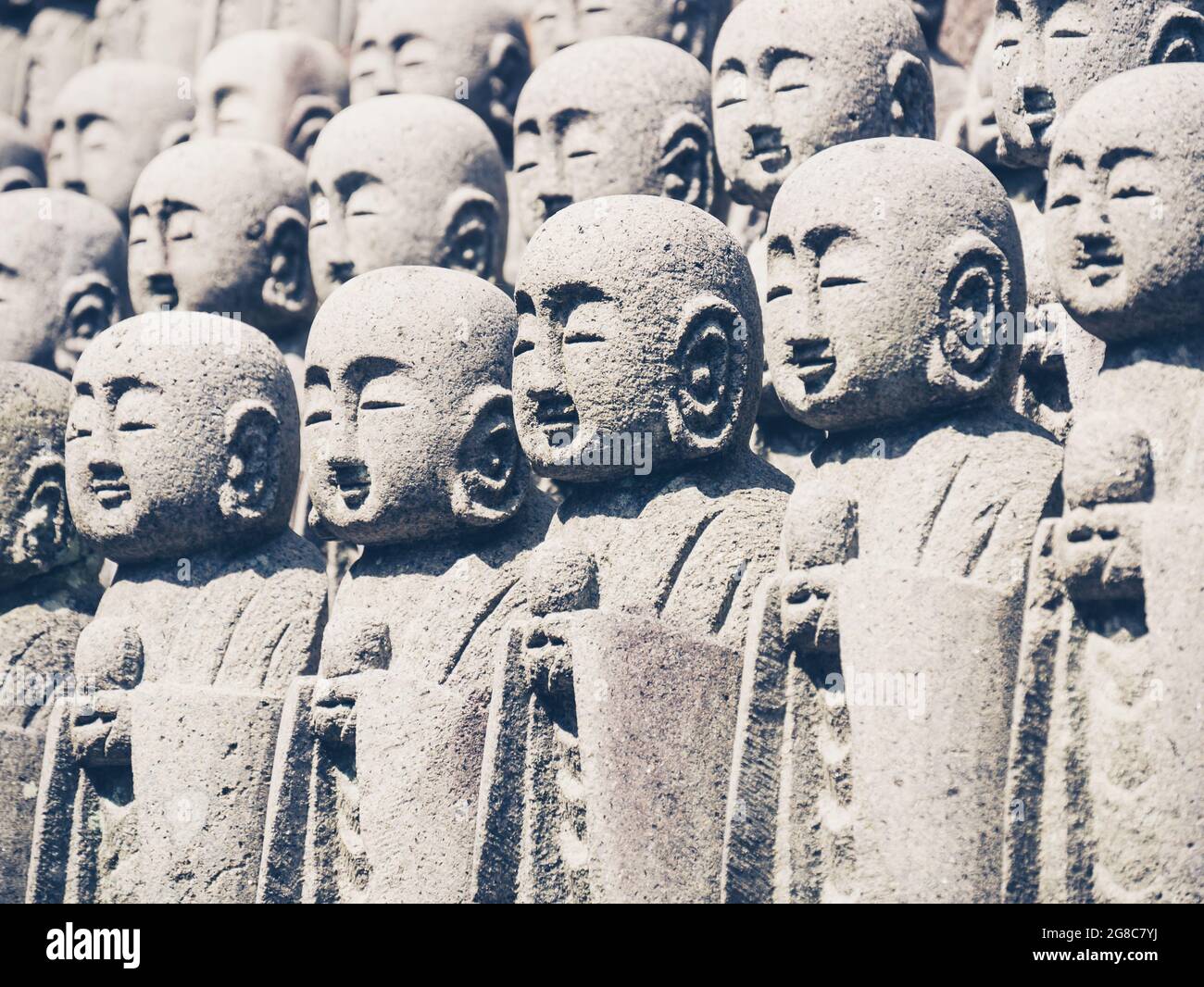 Tempio di Hase a Kamakura, Giappone Foto Stock