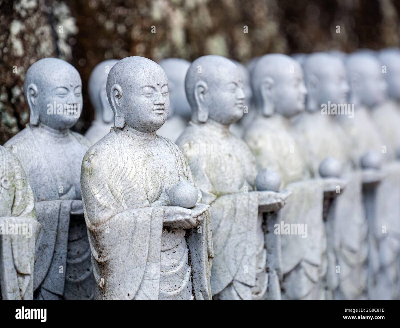 Tempio di Hase a Kamakura, Giappone Foto Stock