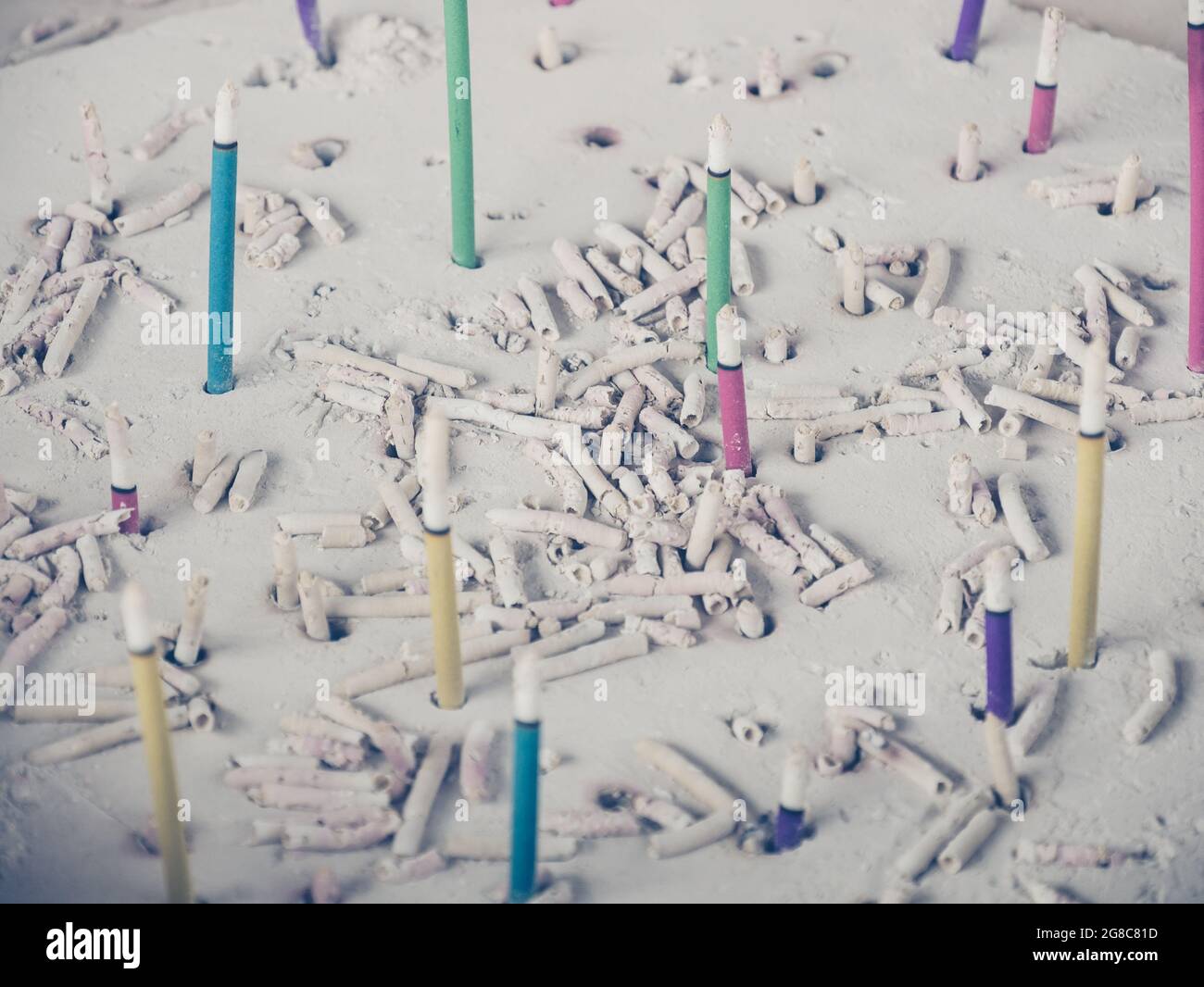 Tempio di Hase a Kamakura, Giappone Foto Stock