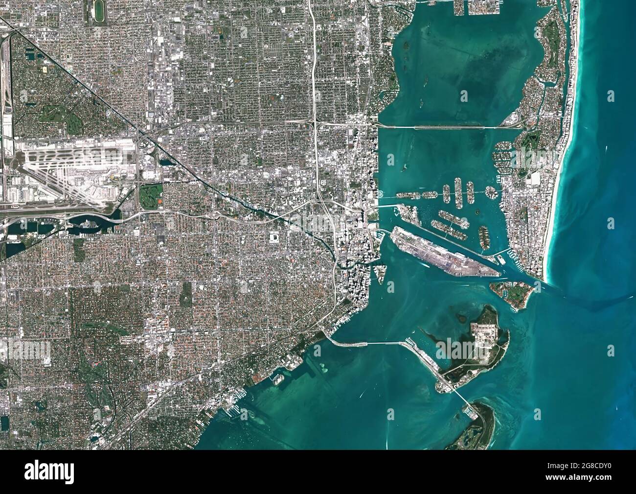Miami, Florida, Stati Uniti Foto Stock