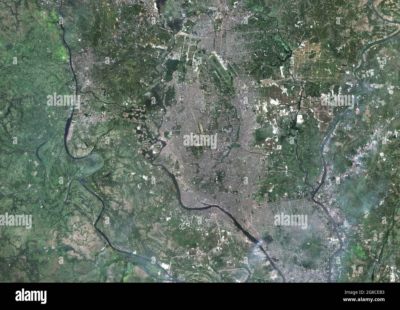 Dhaka, capitale del Bangladesh Foto Stock