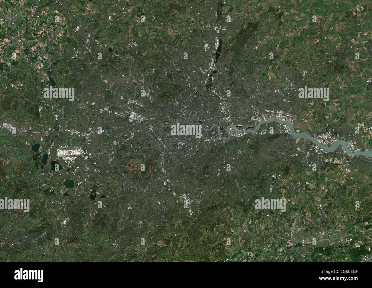 Londra, capitale del Regno Unito Foto Stock