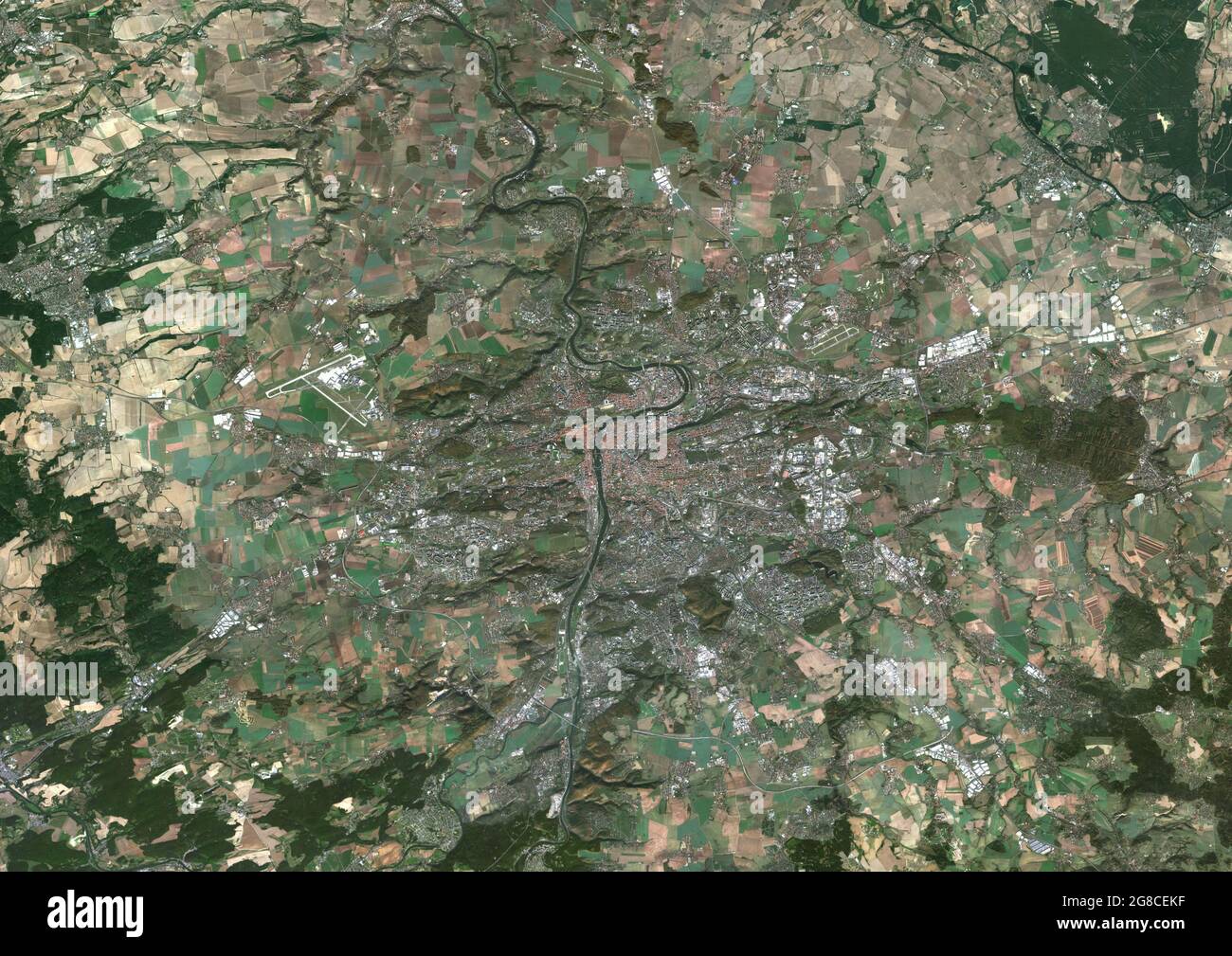 Praga, capitale della Repubblica Ceca Foto Stock