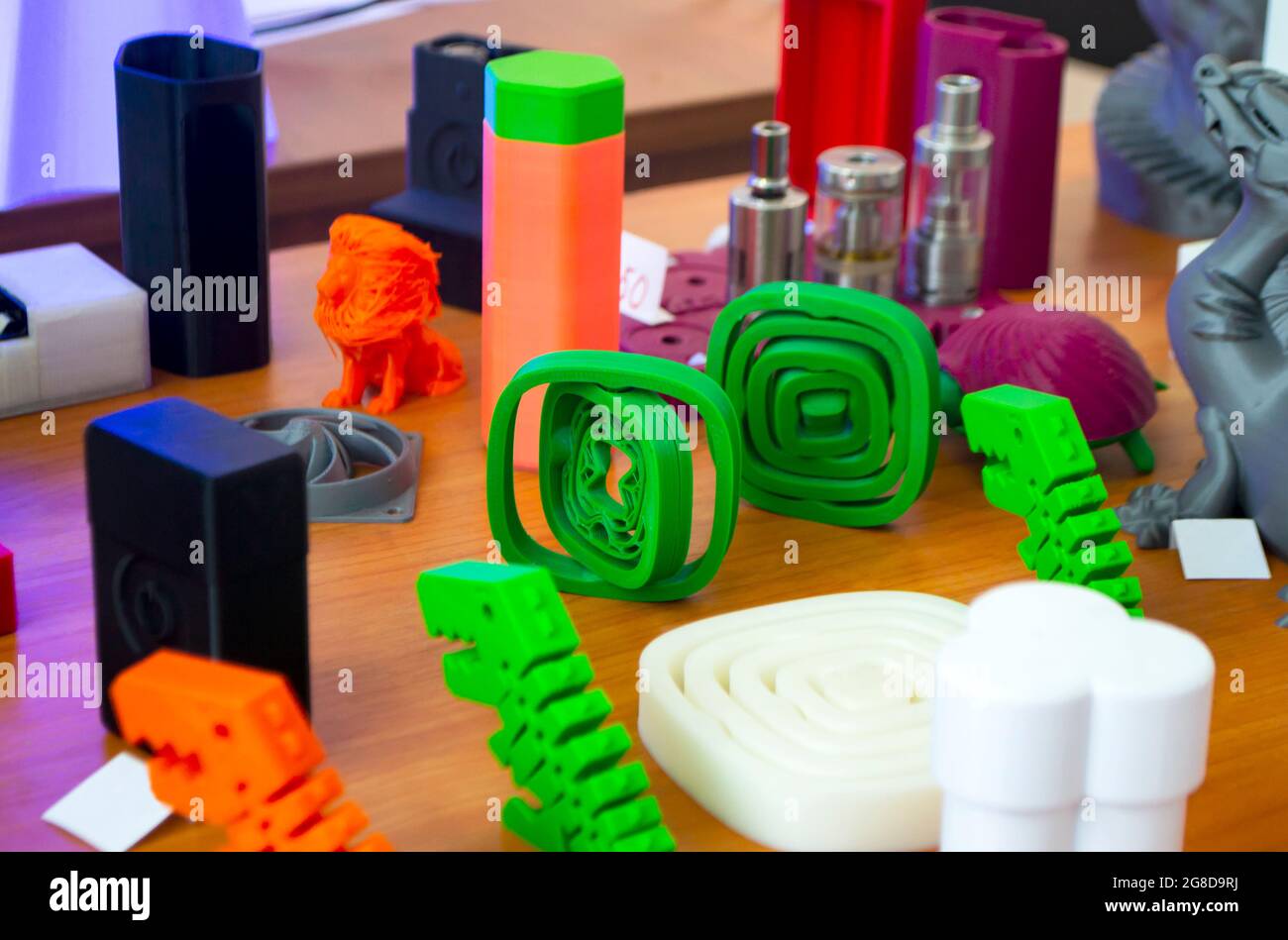 Modello 3D stampato su stampante 3d da plastica fusa a caldo Foto stock -  Alamy
