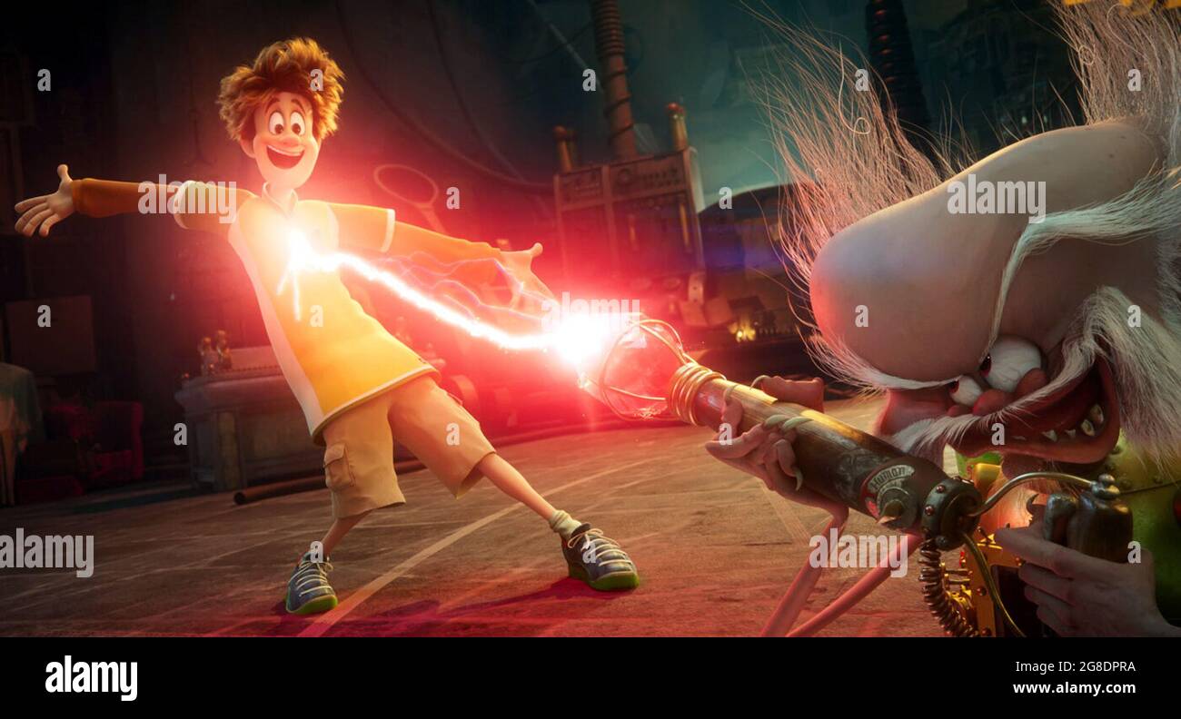 Hotel Transilvania 4 è un film del 2021 diretto da Derek Drymon e Jennifer Kluska. Questa fotografia è esclusivamente per uso editoriale ed è copyright della società cinematografica e/o del fotografo assegnato dalla società di produzione e può essere riprodotta solo da pubblicazioni in concomitanza con la promozione del suddetto film. È richiesto un credito obbligatorio per la società cinematografica. Il fotografo deve essere accreditato anche quando è noto. Foto Stock