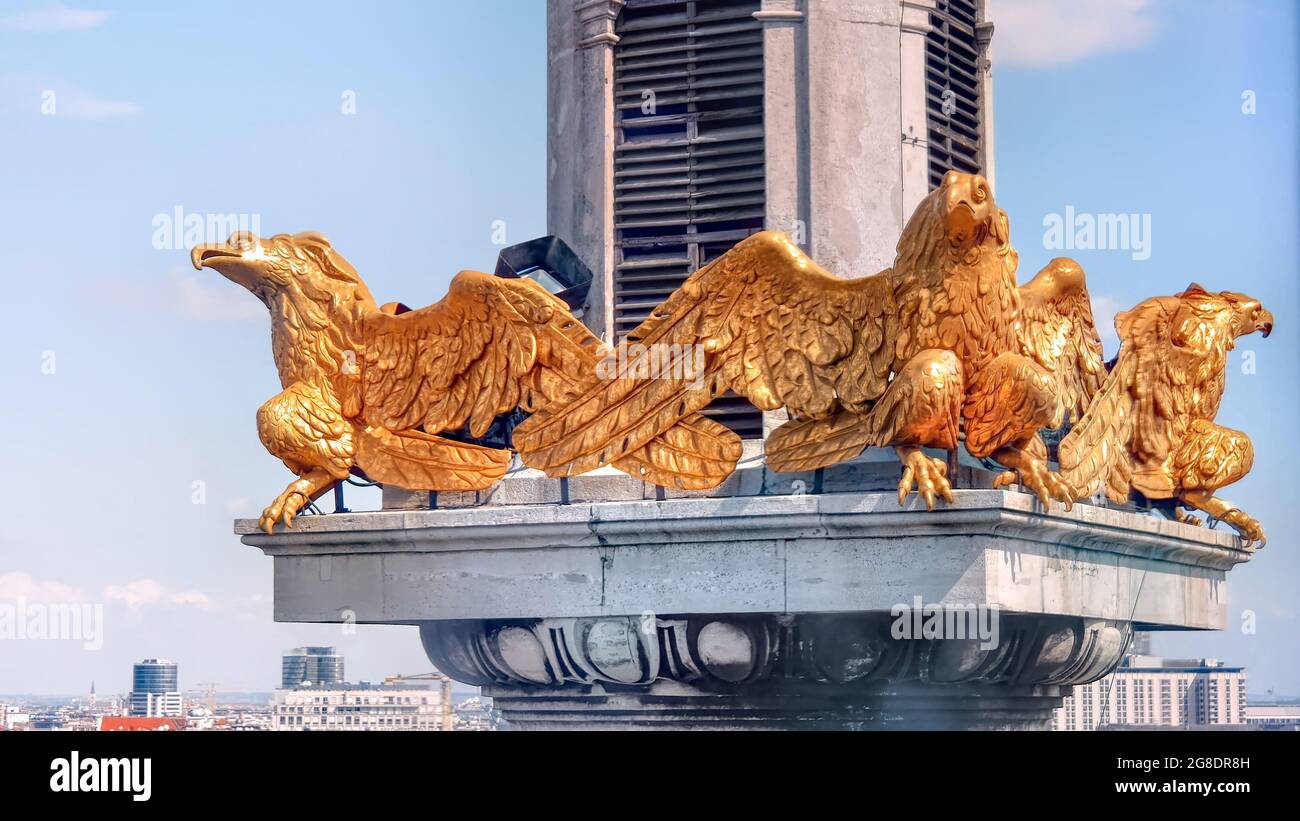 Scultura classica a Vienna, Austria Foto Stock