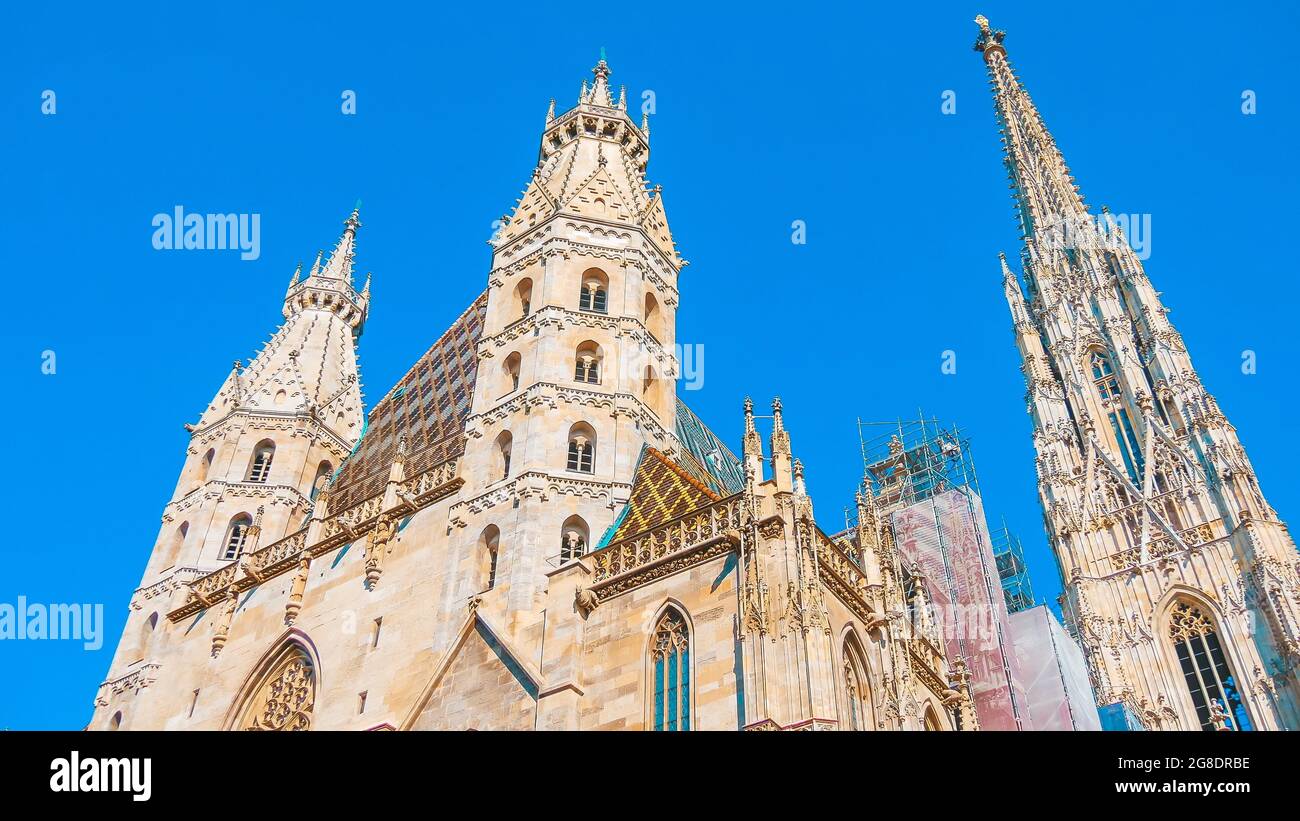 La Cattedrale di Santo Stefano è la chiesa madre dell'Arcidiocesi di Vienna Foto Stock