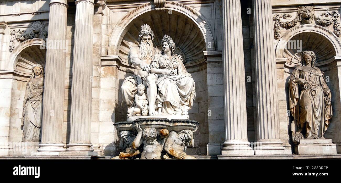 L'Albertina è un museo nella Innere Stadt di Vienna, Austria. Foto Stock
