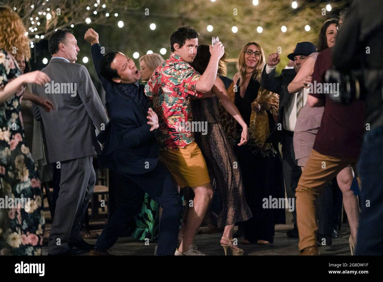 Palm Springs è un film del 2020 diretto da Max Barbakow. Questa fotografia è esclusivamente per uso editoriale ed è copyright della società cinematografica e/o del fotografo assegnato dalla società di produzione e può essere riprodotta solo da pubblicazioni in concomitanza con la promozione del suddetto film. È richiesto un credito obbligatorio per la società cinematografica. Il fotografo deve essere accreditato anche quando è noto. Foto Stock