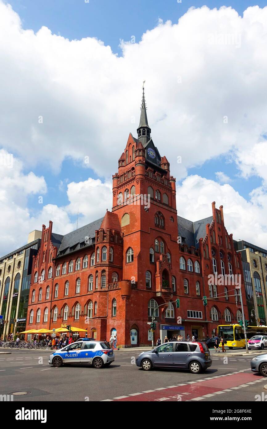 Rathaus Steglitz, municipio di Steglitz, Berlino, Germania Foto Stock