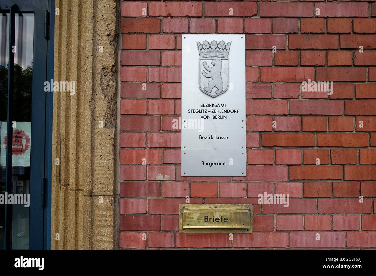 Rathaus Steglitz, municipio di Steglitz, Berlino, Germania Foto Stock