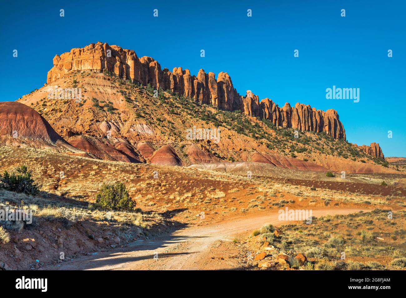 Circle Cliffs, Wolverine Road, Grand Staircase-Escalante National Monument, Utah, USA Foto Stock