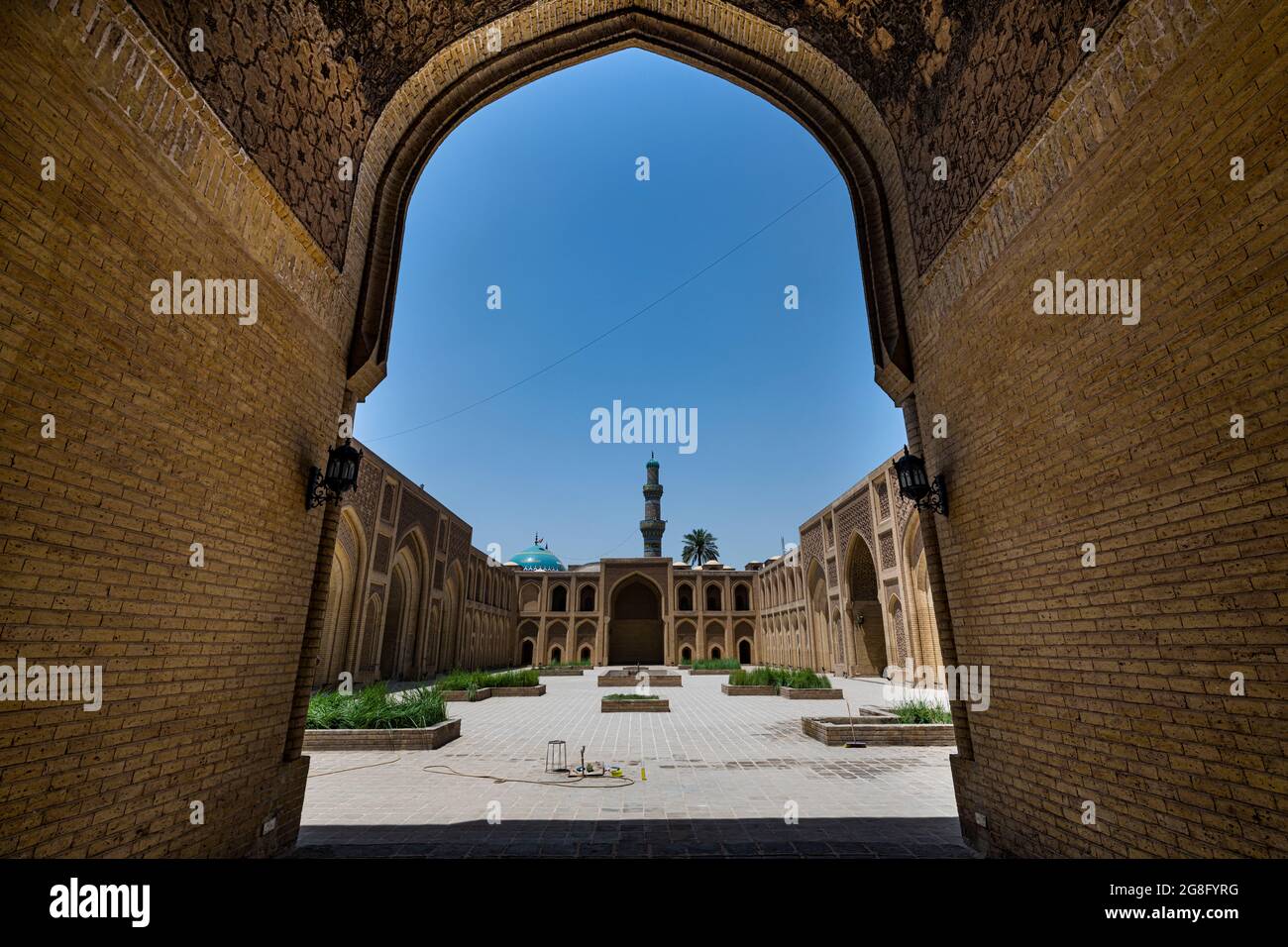 Al Mustansirya School, la più antica università del mondo, Baghdad, Iraq, Medio Oriente Foto Stock