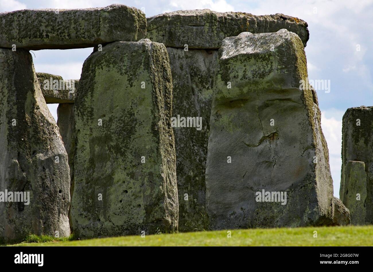 Stonehenge, Salisbury, Inghilterra Foto Stock