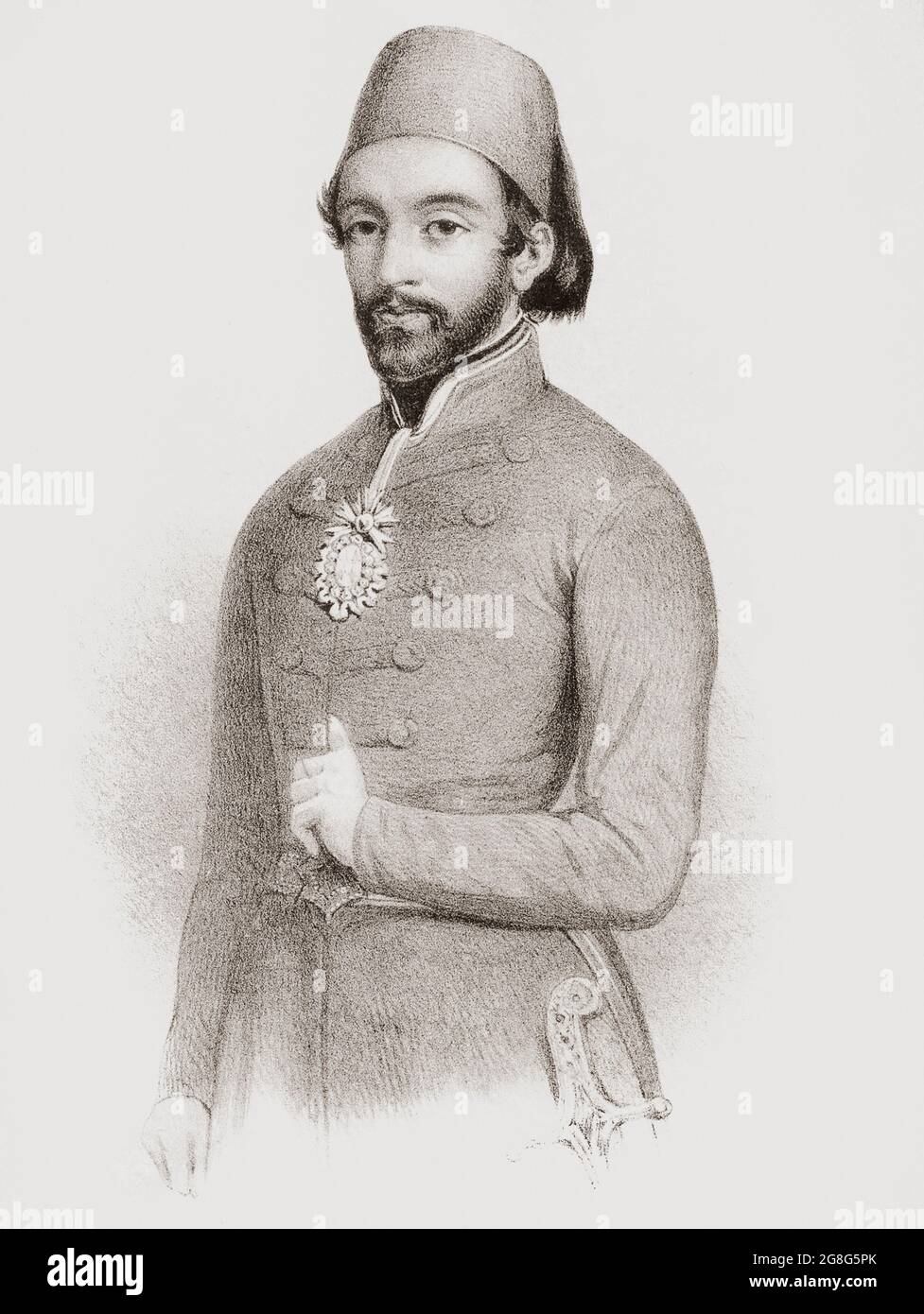 Abdulmejid i, 1823 – 1861. 31 Sultano dell'Impero Ottomano Foto Stock