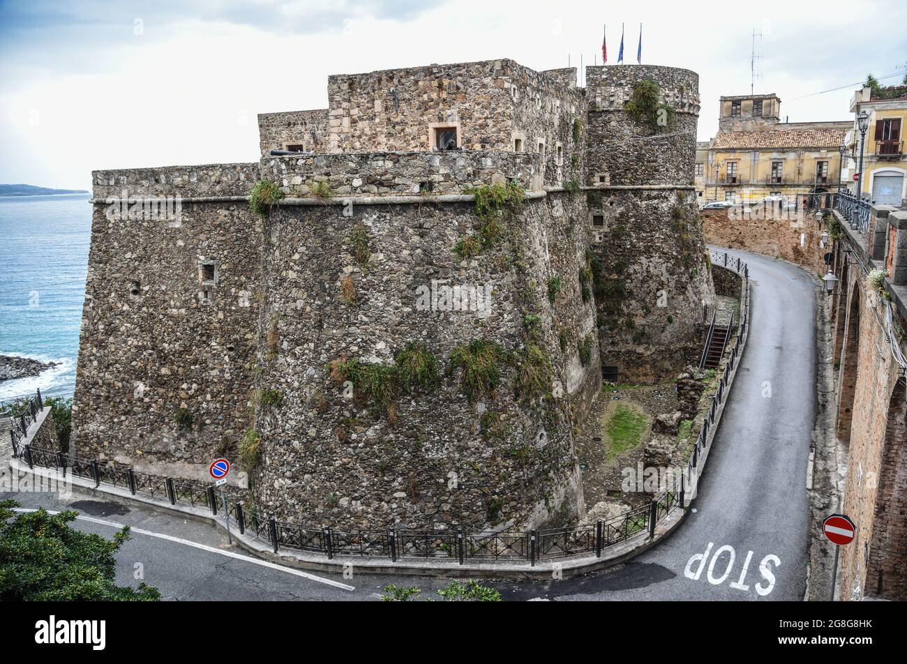 Pizzo Calabro: il Castello Foto Stock