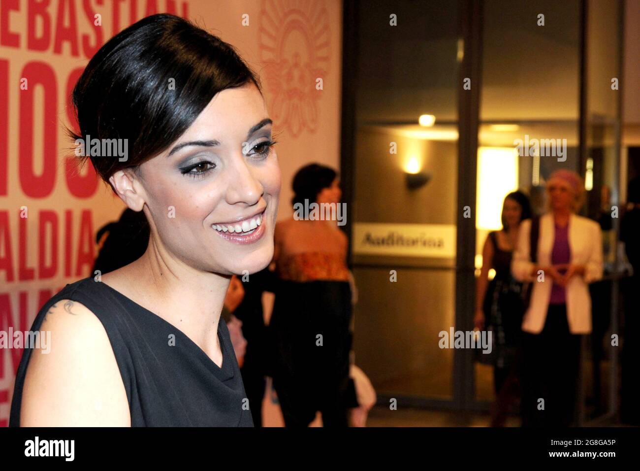 Martina Gusman al Festival Internazionale del Cinema di San Sebastian. (Credit image: © Julen Pascual Gonzalez) Foto Stock