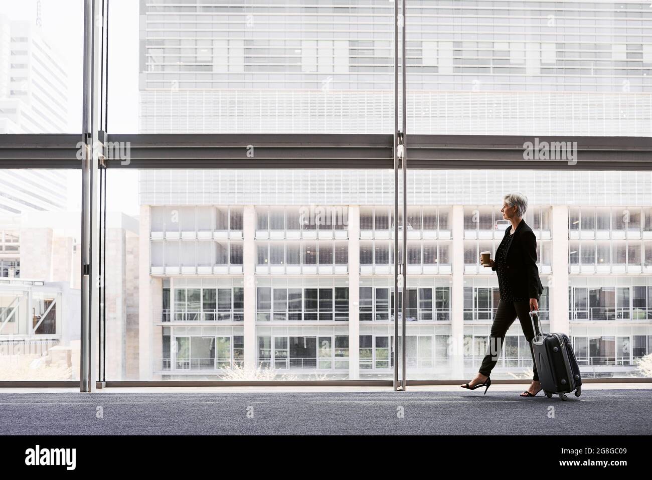 Per incontrare clienti in tutto il mondo Foto Stock