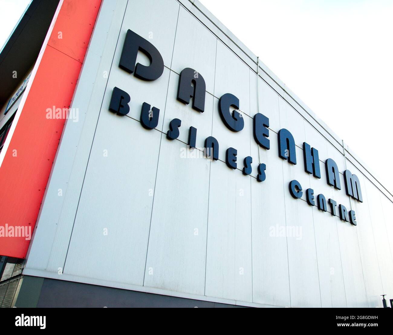 Il Dagenham Business Center Building, Dagenham, East London. Foto Stock