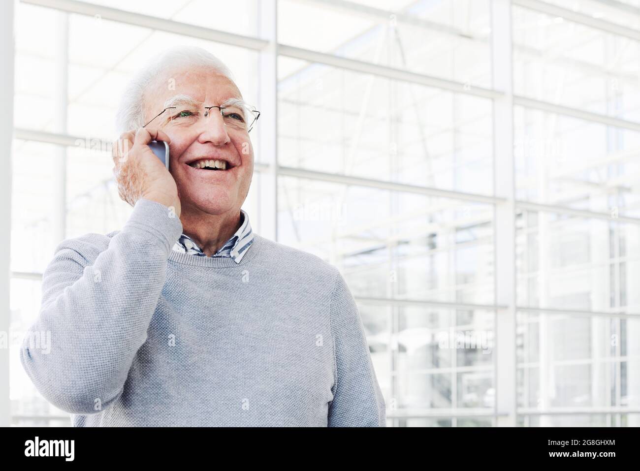 Ho sempre il tempo di parlare di affari Foto Stock