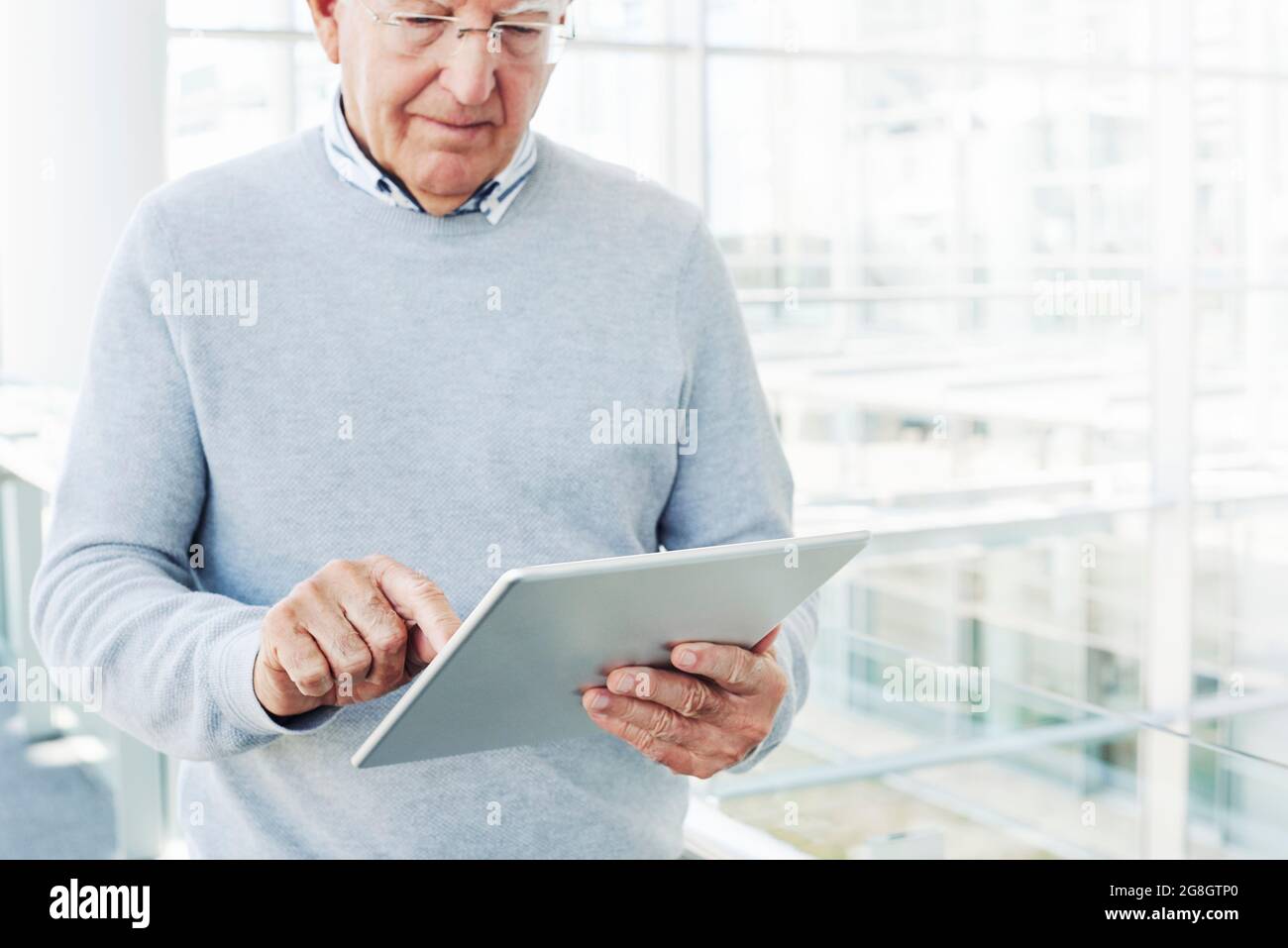 La tecnologia ha cambiato il nostro modo di fare affari Foto Stock