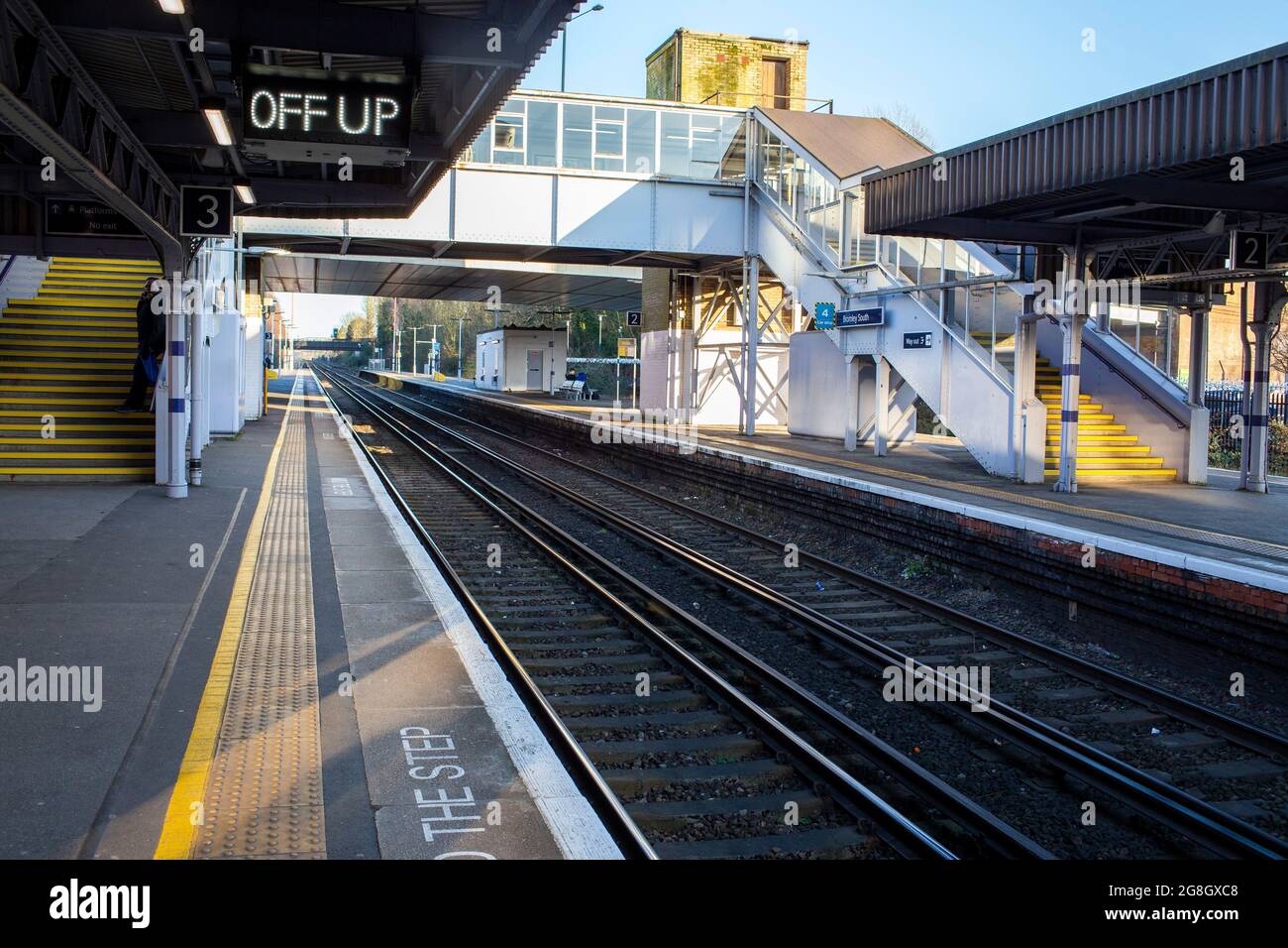 Stazione ferroviaria di Bromley South, Bromley , Inghilterra, Regno Unito. Foto Stock