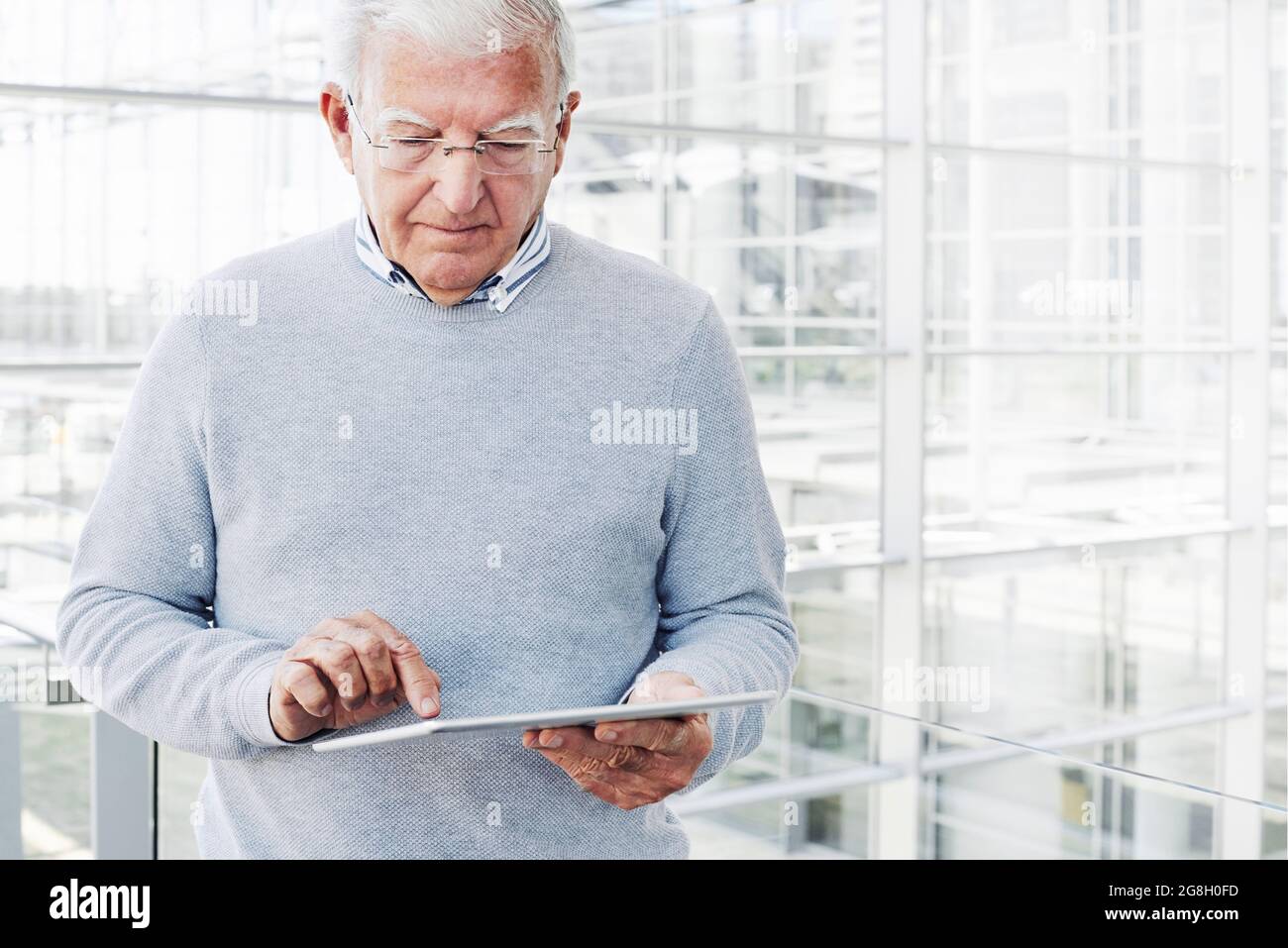 La tecnologia lo mantiene in testa alla curva Foto Stock
