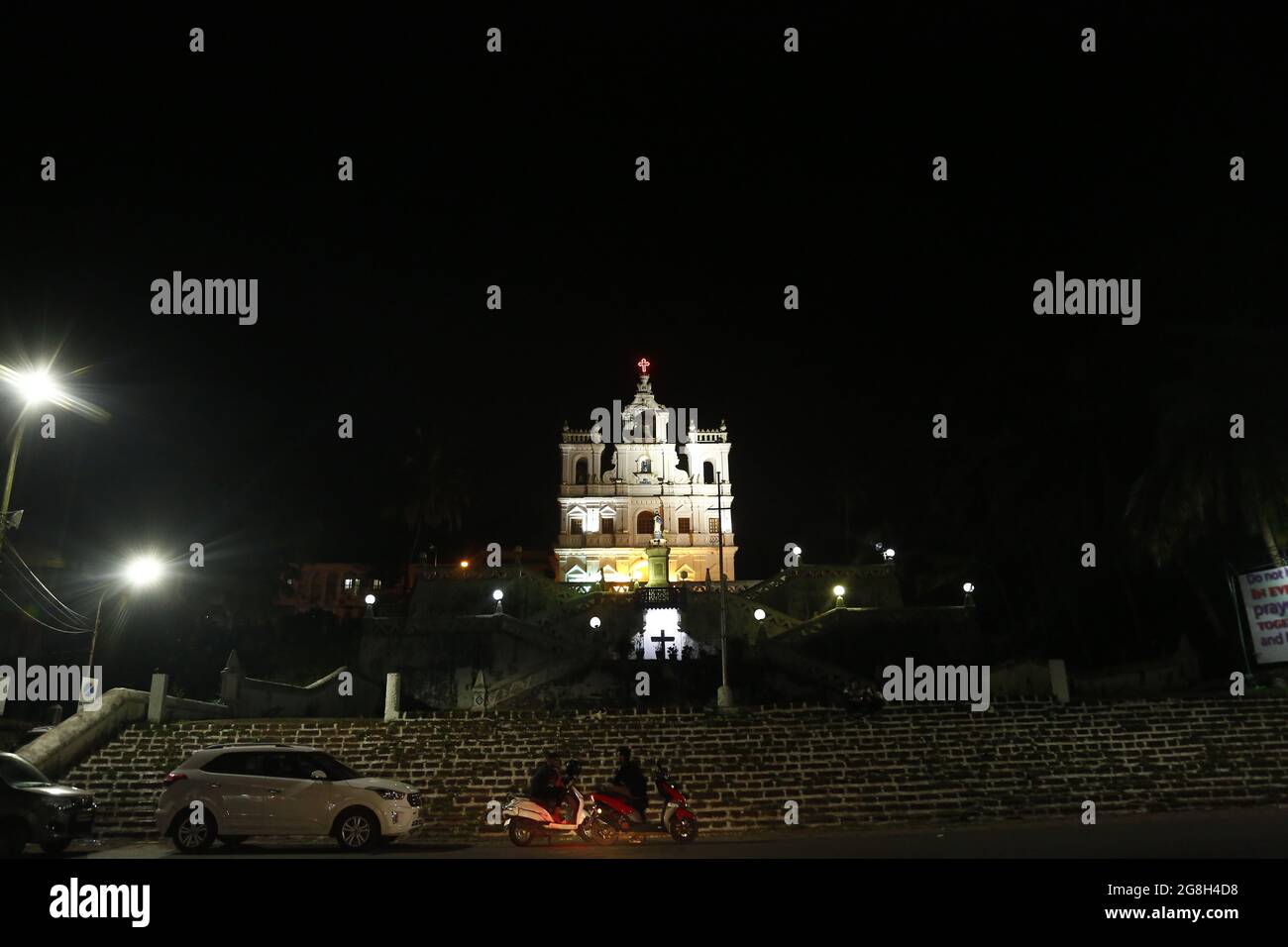 Chiesa di Goa Foto Stock