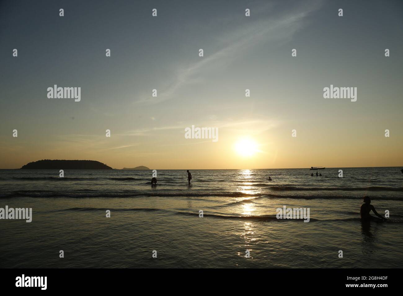 La bellezza del tramonto Foto Stock