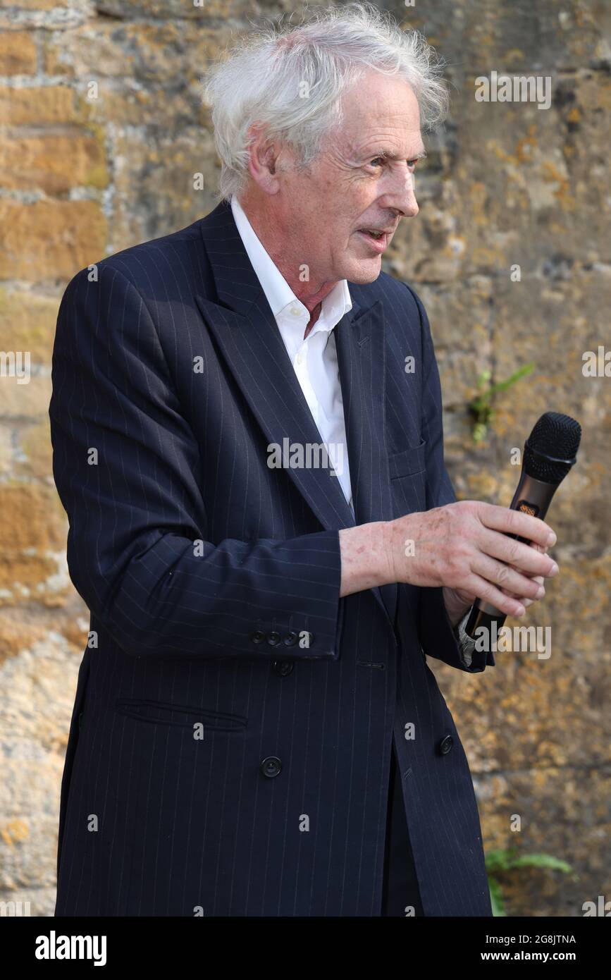 Lord Wemyss, proprietario della Stanway Estate, Gloucestershire immagine di Antony Thompson - Thousand Word Media, NESSUNA VENDITA, NESSUNA SYNDICATION. Contatto per mor Foto Stock