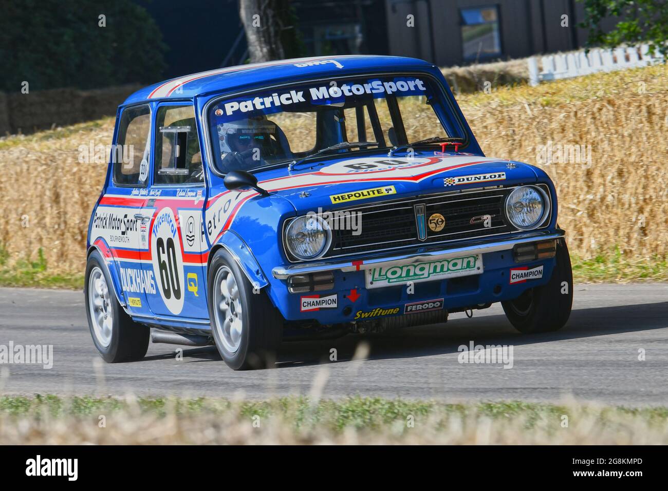 Nick Swift, Mini Clubman 1275 GT, Tin Top Titans, The Maestros - Motorsport's Great All-Rounders, Goodwood Festival of Speed, Goodwood House, Chichest Foto Stock