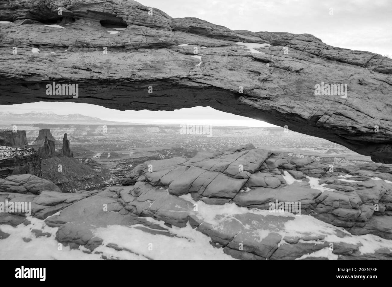 Turismo guida del sud-ovest americano. Scenario dello Utah Arizona Canyon Foto Stock