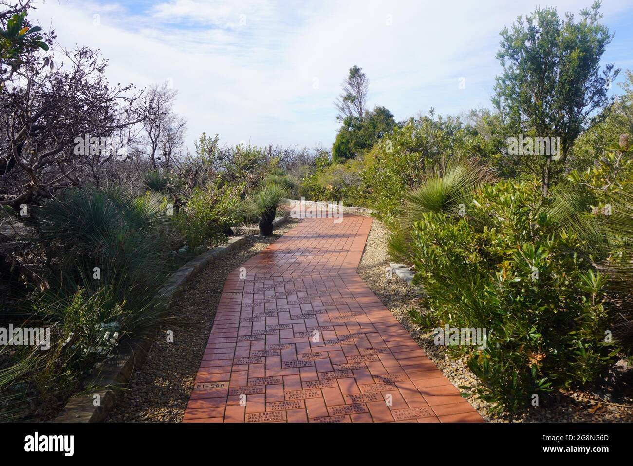 Memorial Walk a North Head Sanctuary, Sydney Foto Stock
