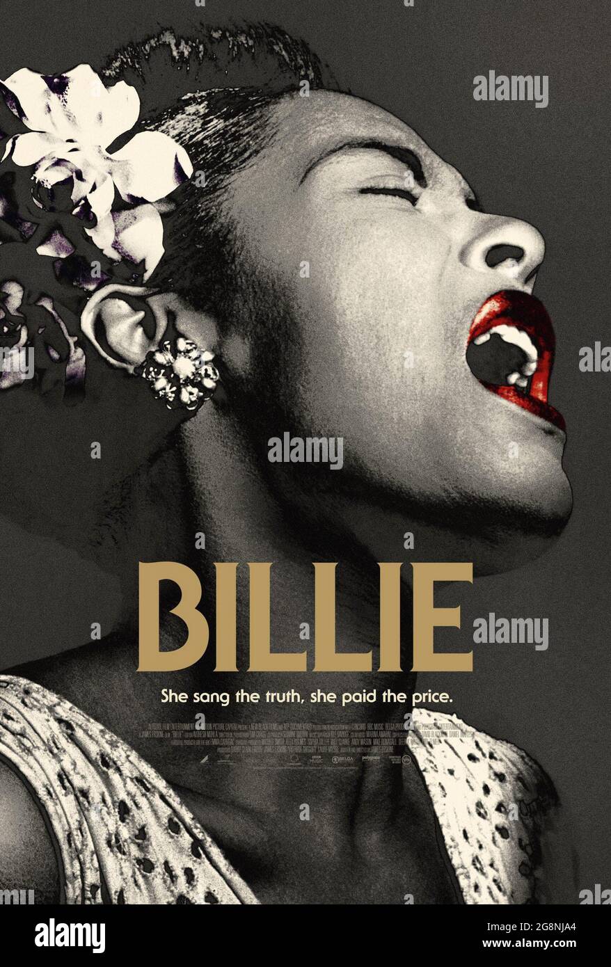 BILLIE HOLIDAY a BILLIE (2019), regia DI JAMES ERSKINE. Credito: Polygram Entertainment / Album Foto Stock