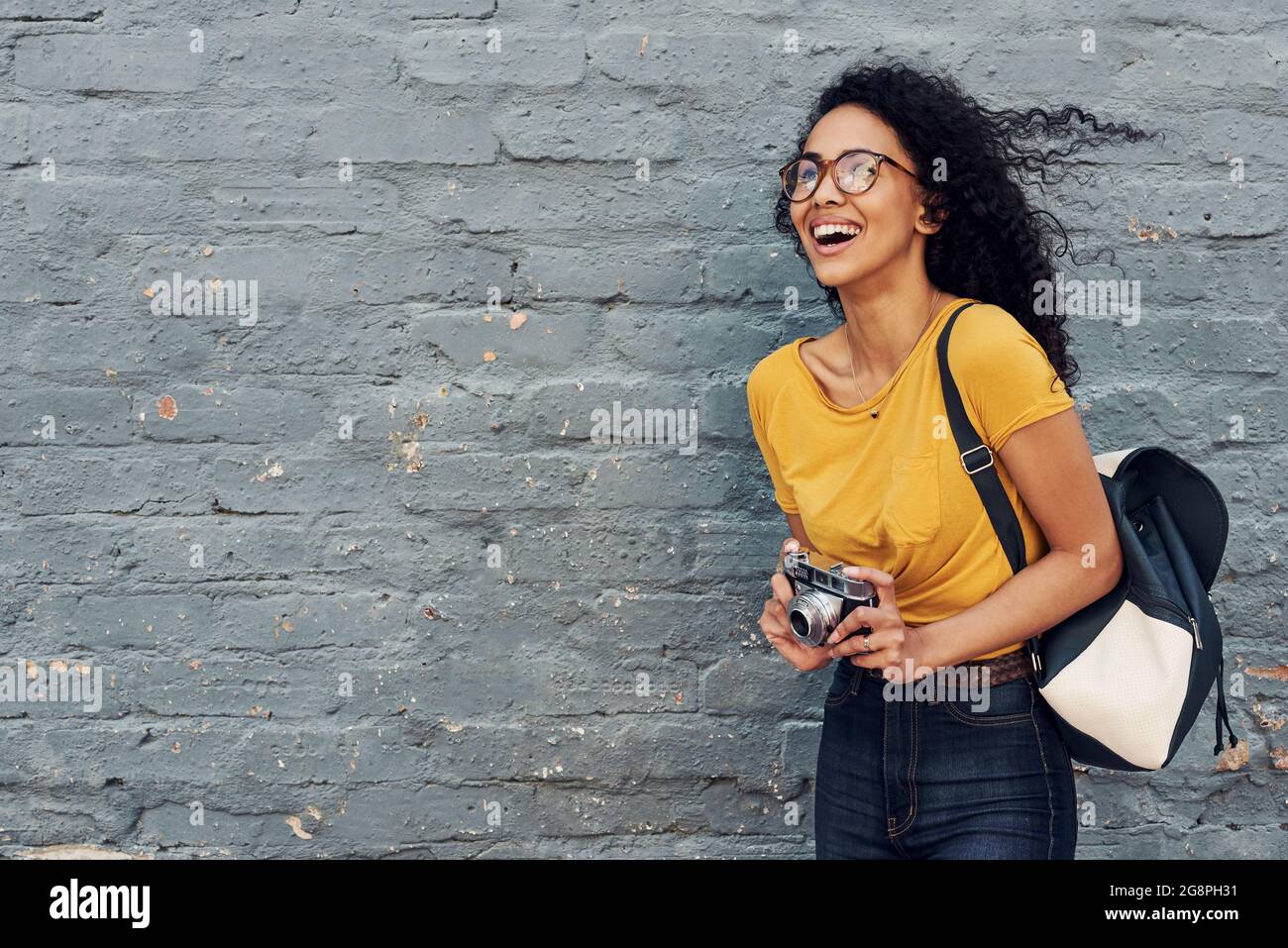 Vivere la mia vita migliore Foto Stock