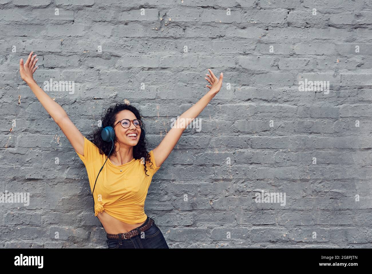 C'è libertà nell'essere in grado di esprimersi Foto Stock