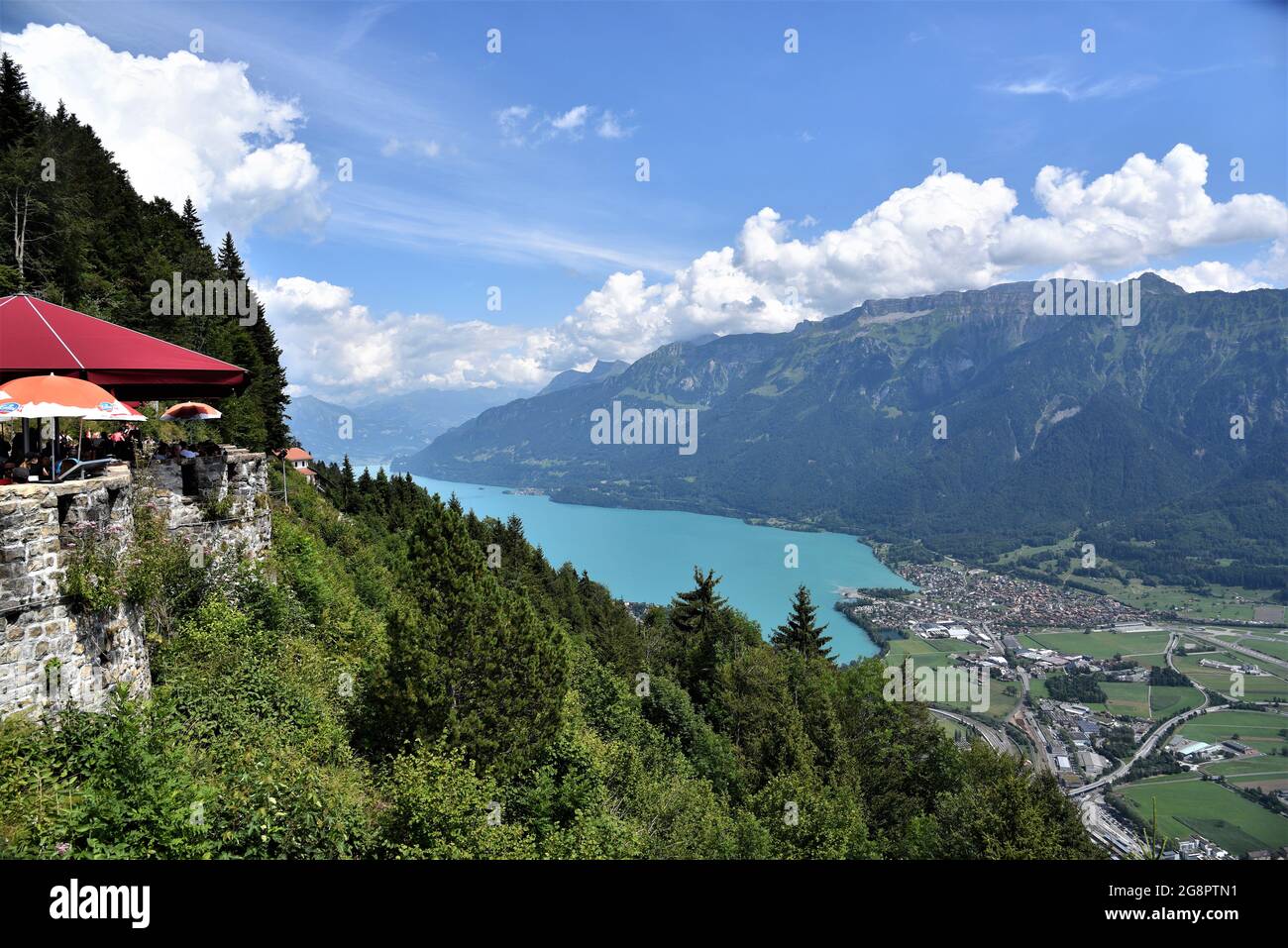 Lago di Brienz Svizzera. Foto Stock