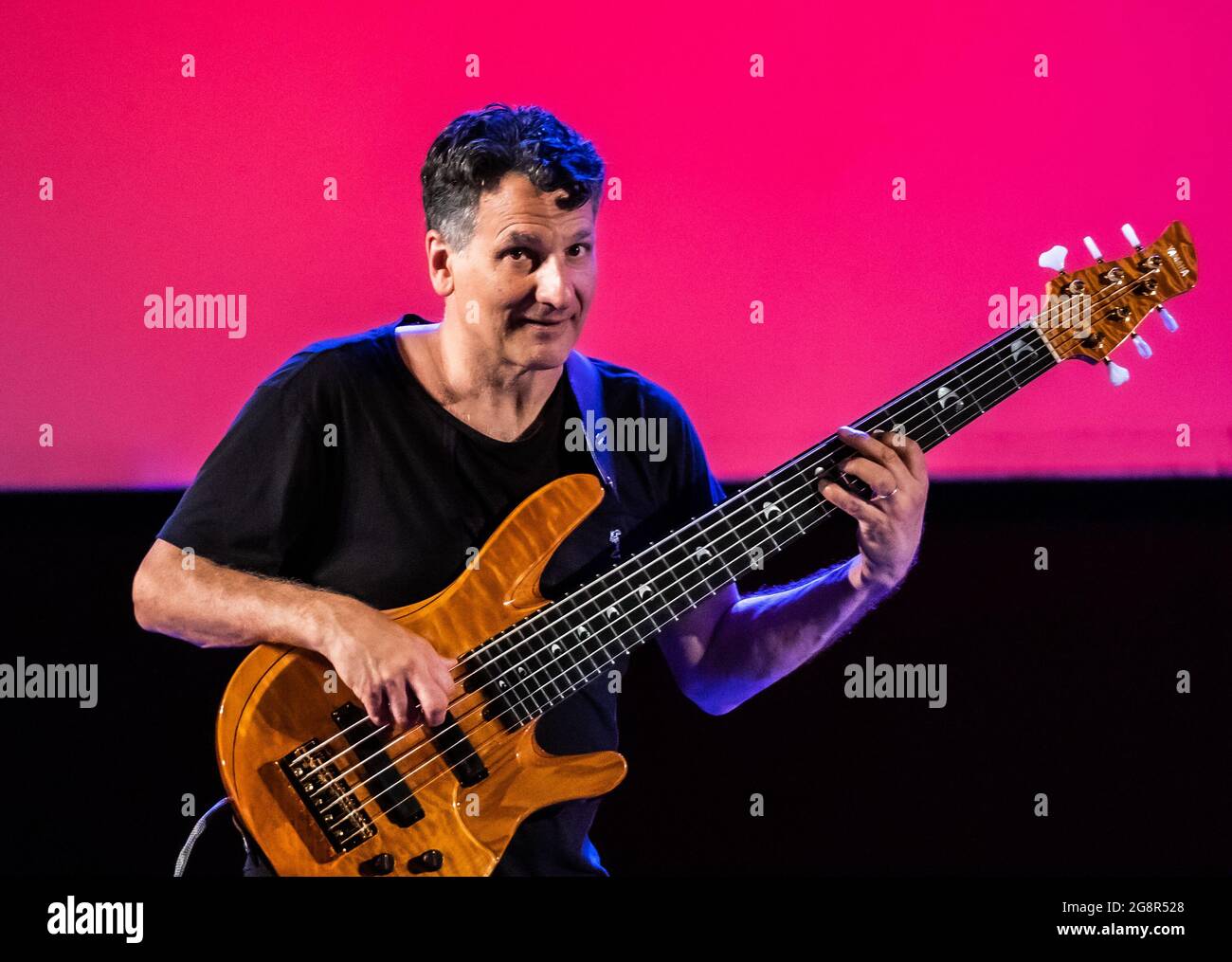 Napoli, Italia. 21 luglio 2021. John John Patitucci Triowith Brian Blade e Chris Potter. (Foto di Giovanni Esposito/Pacific Press/Sipa USA) Credit: Sipa USA/Alamy Live News Foto Stock