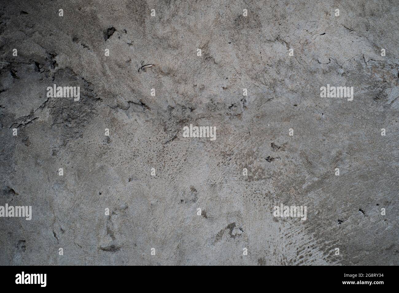 Texture di vecchio muro di cemento sporco per sfondo, vintage look parete texture sfondo Foto Stock