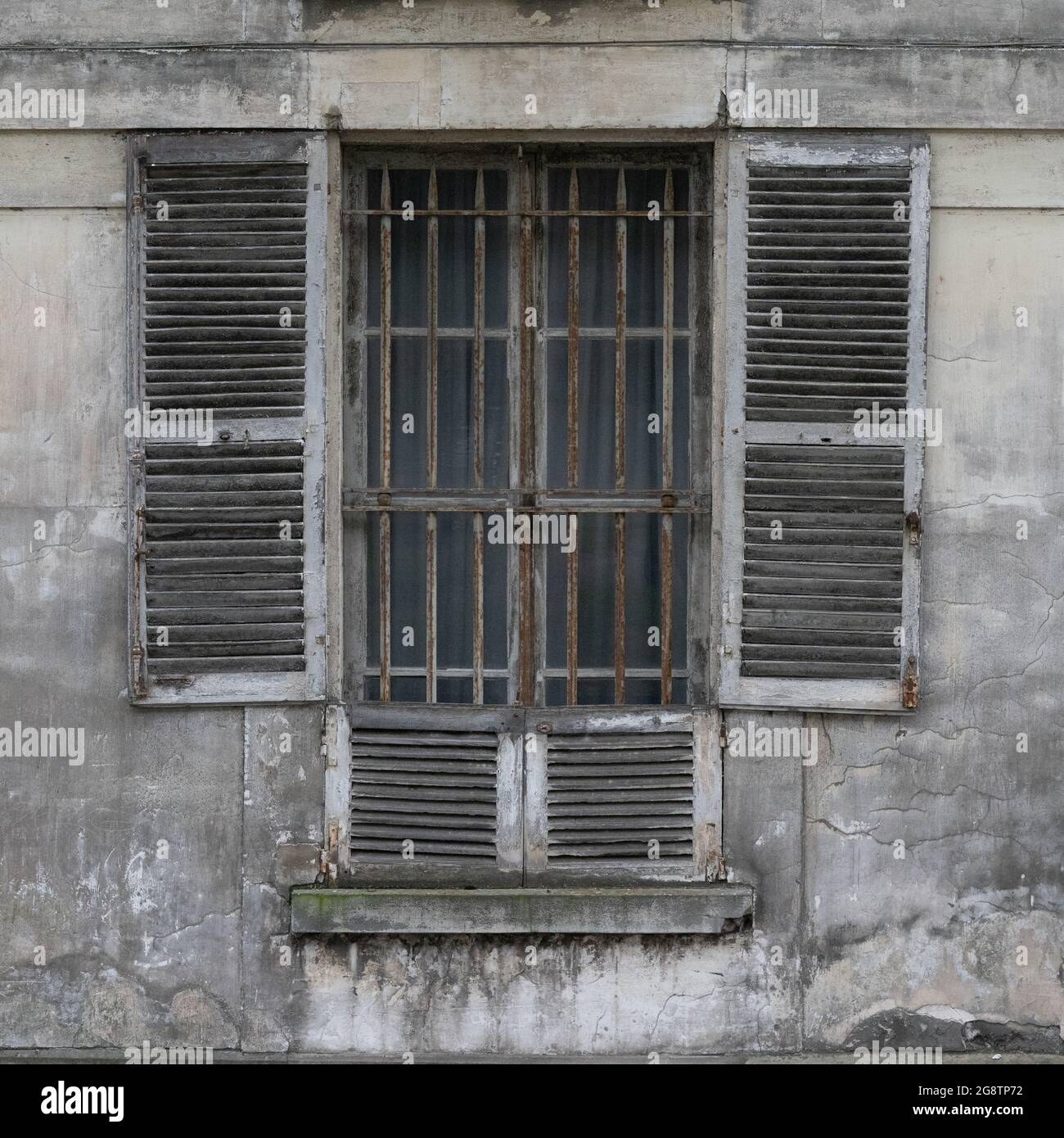 Strade ed edifici a Parigi Foto Stock