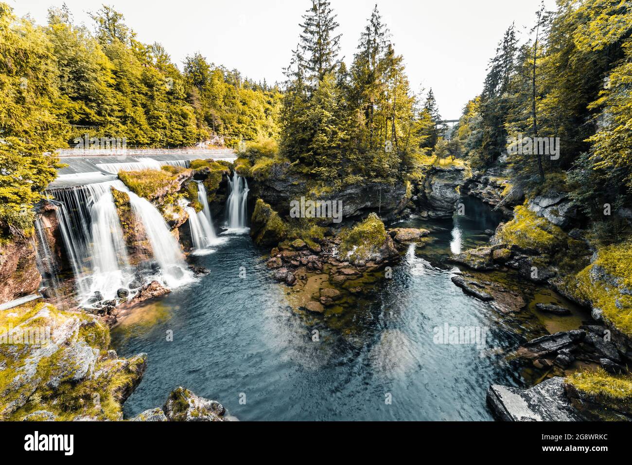 Straordinaria fotografia di Lukas Klima in montagna per sfondi, pubblicità e volantini. La migliore fotografia per tutte le tue esigenze. Foto Stock